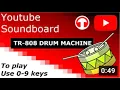 INTERACTIVE YOUTUBE DRUM MACHINE Drum with your keyboard