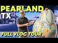 Living in Pearland Texas A full VLOG tour of PEARLAND TEXAS