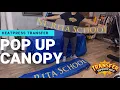 DTF Heat Press Pop Up Canopy - Custom Personalized Canopy COLD PEEL