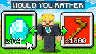 Minecraft, But Would You Rather (LIVE)