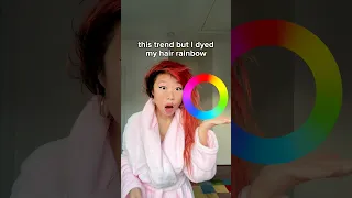 Color Wheel Trend with RAINBOW HAIR