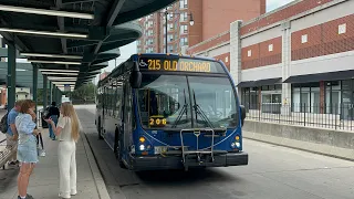 Pace Bus Eldorado 2017 National Axles 215 From Howard L STN To Old Orchard