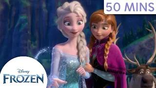 Elsa And Anna S Best Sister Moments 50 Minute Compilation Frozen 