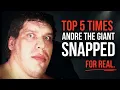 When Andre the Giant Lost It — 5 Real Moments WWE Couldn’t Control