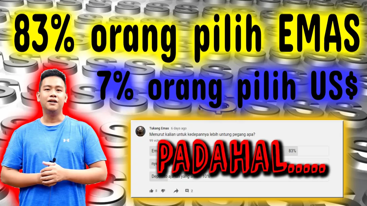 
          
          
          
            
            83% orang memilih pegang EMAS ketimbang USD: INI FAKTANYA!!!
          
        . 