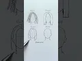 How to draw hair Which level can you draw