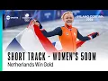 Lagu Xandra Velzeboer takes GOLD in Women's Short track 500m! 🥇 | Winter Olympics 2026