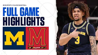 Big Ten Semifinal: Michigan vs. Maryland | FULL GAME HIGHLIGHTS