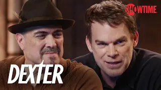 michael c hall and david zayas watch and react to iconic dexter moments