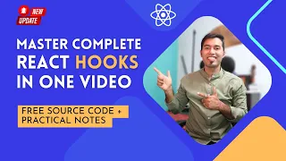 Master Complete React Hooks Tutorial in Hindi Free Notes Code