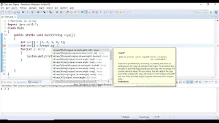 1D Array Methods in Java Arrays Class Explained with Examples Java Tutorial