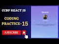 Reviews App Coding Practice 15 REACT JS NxtWave CCBP 4 0