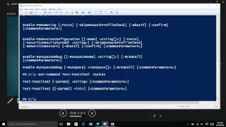 Functions Adv Functions Cmdlets