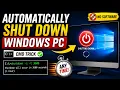 How to Automatically Shut Down Windows PC After Any Time CMD Trick No Software