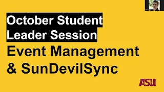 Sun Devil Sync Event Planning