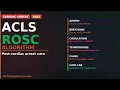 ACLS ROSC Algorithm 2022 Post-Cardiac Arrest Care Explained