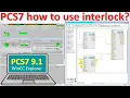 PCS7 V9 1 how to use interlock CFC library for basic tutorial
