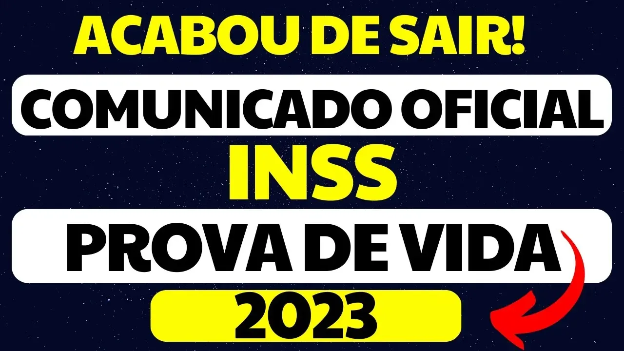 PROVA DE VIDA INSS 2023 ACABOU! NÃO PRECISA MAIS FAZER! VEJA COMUNICADO OFICAL INSS