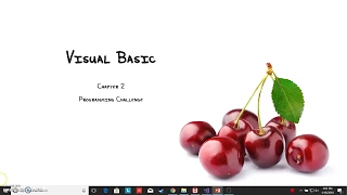 VB Program Chapter 2