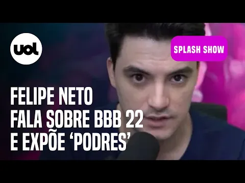 Download MP3 BBB 22: Felipe Neto expõe 'podres do BBB' e diz que prêmio de R$ 1,5 milhão 'é pouco'