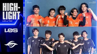 HIGHLIGHTS | LOS vs TSW | CKTG 2026 - Vòng Swiss Ngày 27.10.2026