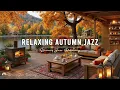 Download Lagu Cozy Autumn Evening by the Lakeside 🍁 Relaxing Jazz Music \u0026 Crakling Fireplace for Work, Study