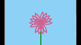 Python Turtle Graphics Draw a Flower