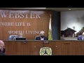 22 01 20 Webster Town Board Meeting - Homeland Security