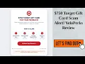 750 Target Gift Card Scam Alert VeloPerks Review