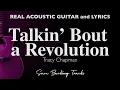 Download Lagu Talkin' Bout a Revolution - Tracy Chapman (Acoustic Karaoke)
