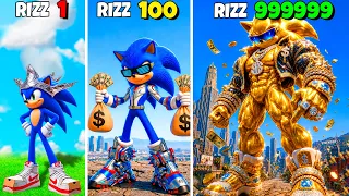 Mejorando a RIZZ SONIC en GTA 5 !! (Sonic Movie mod)