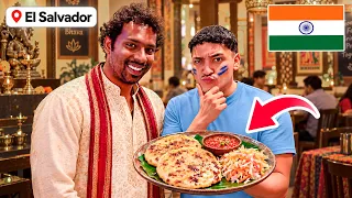COMIENDO PUPUSAS INDIAS ¿Son de carne de rata🐁?
