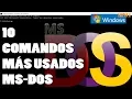 Los 10 comandos de MS-DOS mas usados que debes saber