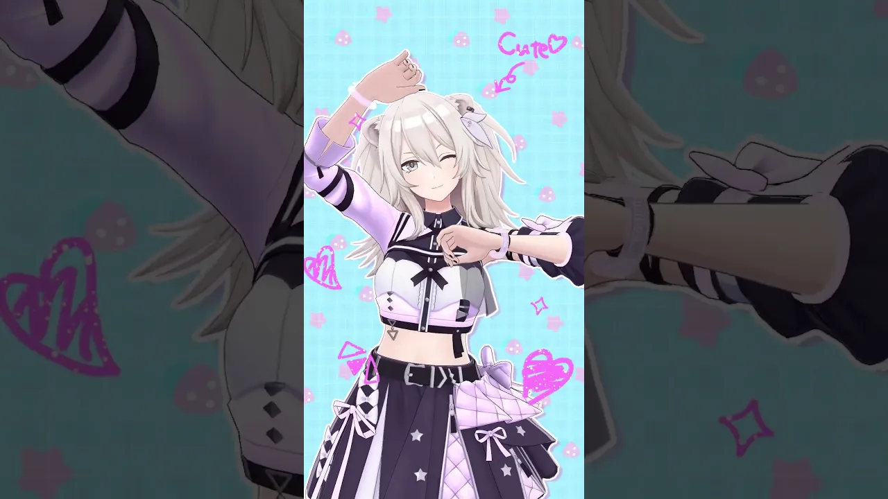 Kawaii Kaiwai / PiKi✨踊ってみた #shorts #dance #hololive #KawaiiKaiwai【獅白ぼたん】