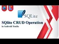 SQlite CRUD Operation in Android Studio Intro Kotlin Android Tutorials