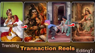 couple mahadev parvati ai photo viral reels editing how to make mother blessing ai photo video