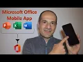 How to use Microsoft Office App on Android iPhone for FREE