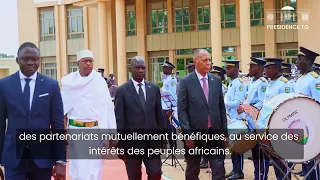 Le Chef de l’Etat reçoit les lettres de créance des ambassadeurs de Zambie, de Somalie et d’Angola