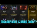 WoW Dragonflight PTR - Have they fixed Druids All specs talent tree and abilities discussed