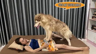 omg when kwan stomach pain again my super hero toto fine the way to help