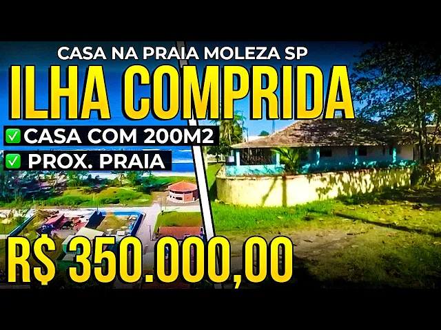 Download MP3 👉[VEJA ESSE VIDEO] Casa na praia MOLEZA em Ilha Comprida SP