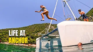 This Is What Boat Life Looks Like | Sailing Our Lagoon 42 in Greece
