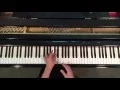 A Chord Piano - How to Play A Major Chord on Piano