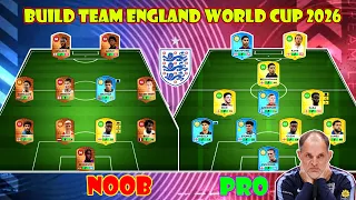 Build Team England World Cup 2026 In DLS 26