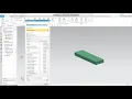 Basic Design Analysis CAE of a simple CANTILEVER BEAM in NX CAD