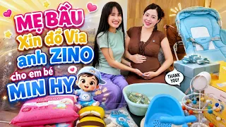 Xin đồ Vía anh ZINO cho em bé MIN HY của Mẹ bầu Linh Barbie