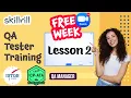 Lesson 2 - Software Testing