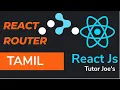 React Router Complete Tutorial React Routing For Beginners React Router DOM Tutorial in Tamil