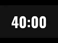 Timer 40 Minuten