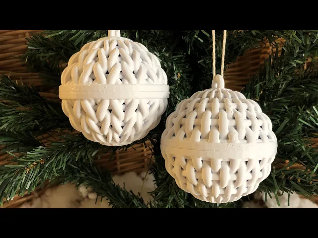 Wicker Ornament Container video thumbnail